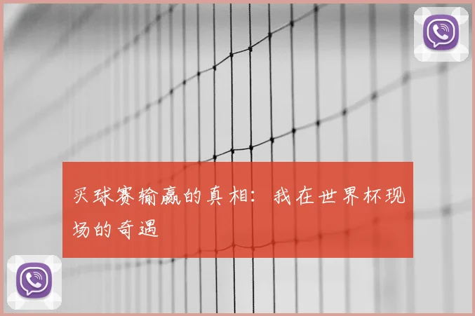 买球赛输赢的真相:我在世界杯现场的奇遇